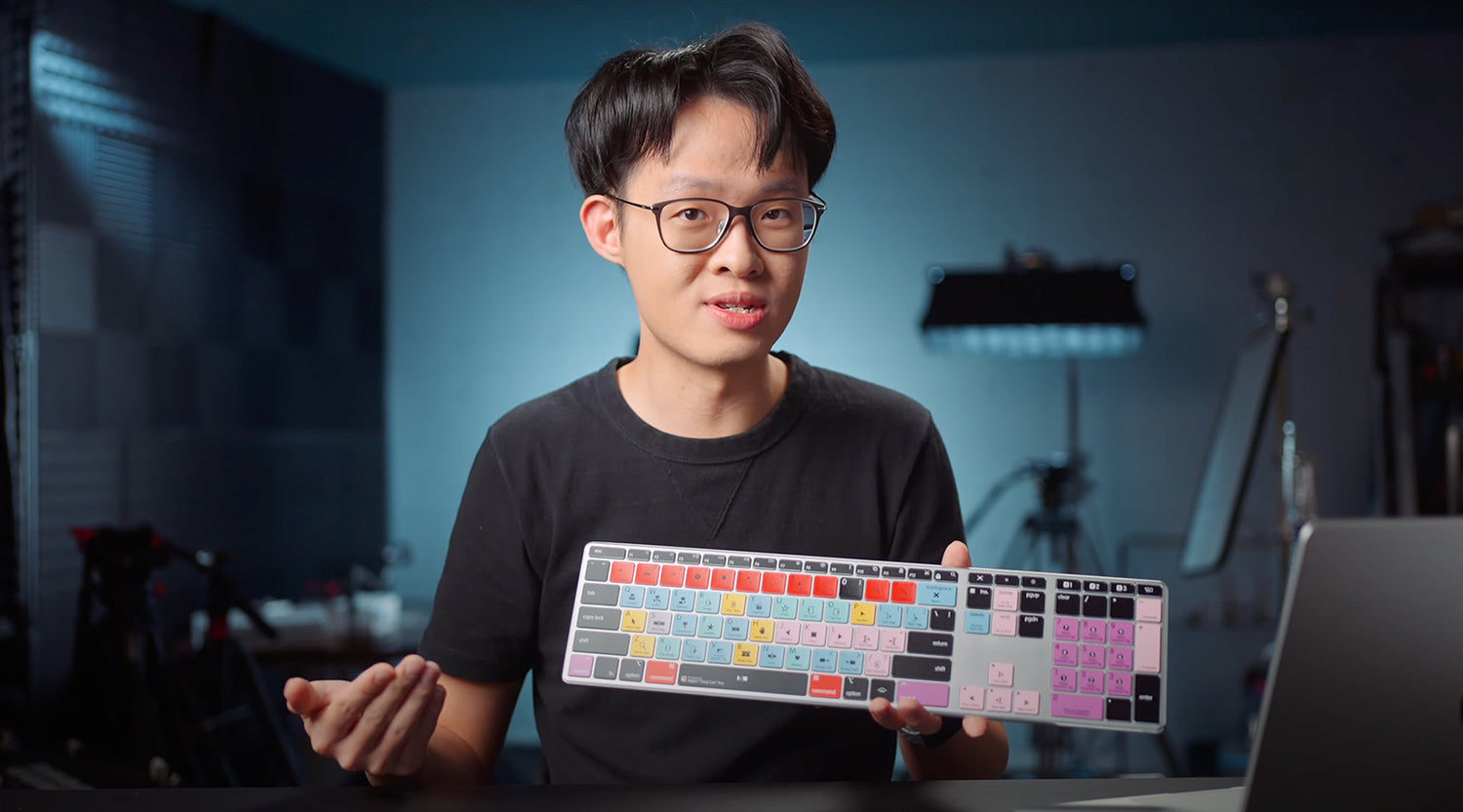 ZY Cheng: New Final Cut Pro Editing Keyboard Review