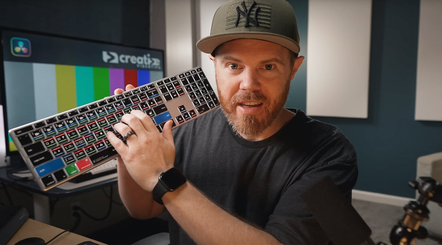 Creative Video Tips: New DaVinci Resolve Keyboard Review - Editors Keys