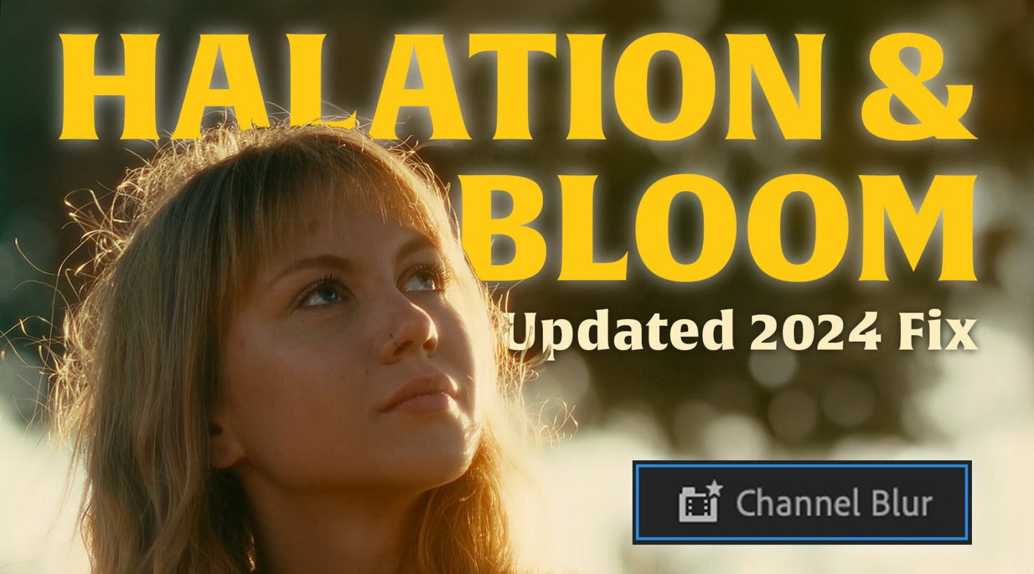 How To Restore Obsolete Effects in Premiere Pro - Updated Halation Effect 2024 - Editors Keys