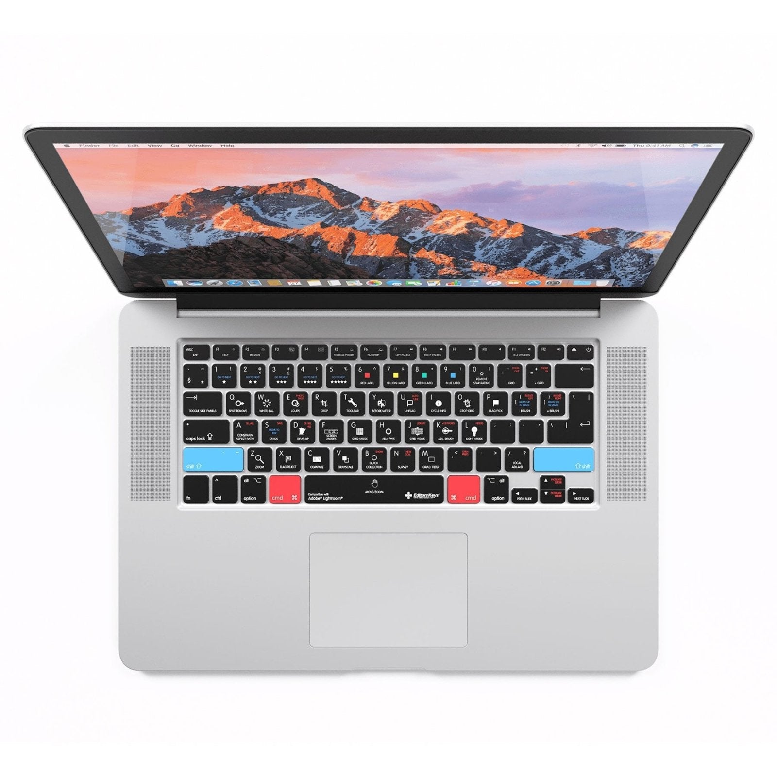 Adobe Lightroom Keyboard Covers for MacBook and iMac - Silicone Cover