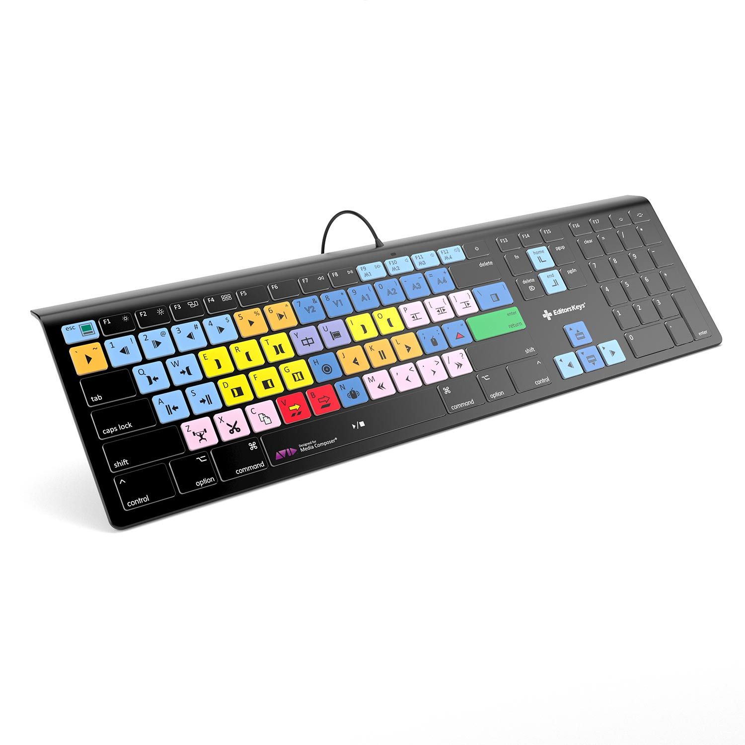 Video Editing Keyboards - Mac & PC Shortcut Keyboards by Editors Keys