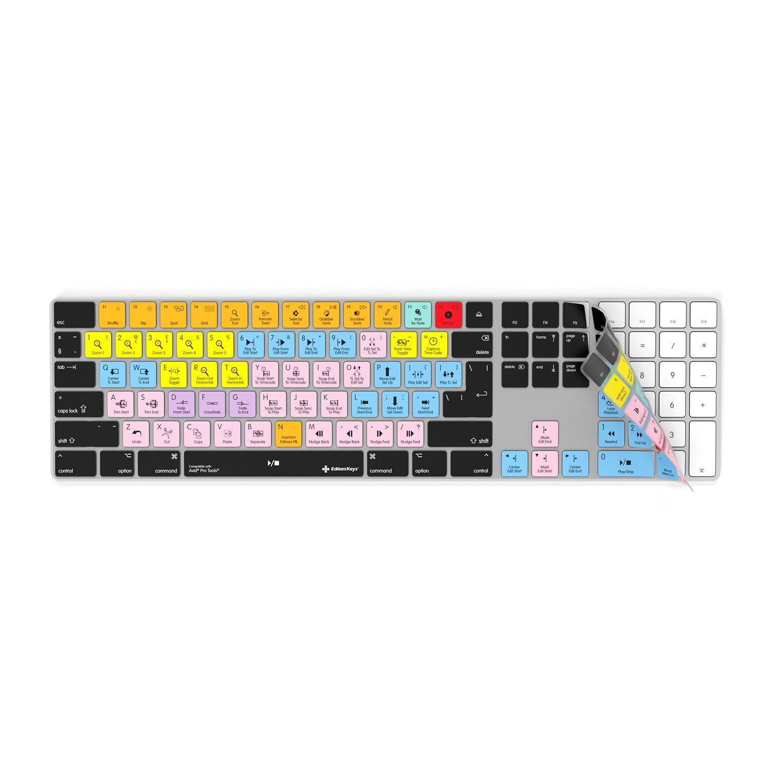 Avid Pro Tools Keyboard Covers for MacBook and iMac