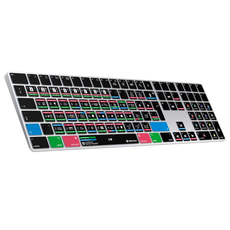 Genuine Apple Keyboard Redesigned for Davinci Resolve